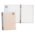 Premiere Notes Refillable Spiral Notebook B5 50Sheets Rose Pastel Pink