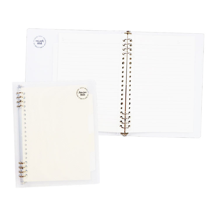 Premiere Notes Refillable Spiral Notebook A5 50 Sheets - Rose Pastel Peach - School & Office Supplies