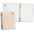 Premiere Notes Refillable Spiral Notebook A5 50Sheets Rose Pastel Pink