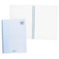 Premiere Notes Soft Spiral Notebook B5 80Sheets Rose Pastel Blue