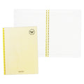 Premiere Notes Soft Spiral Notebook B5 80Sheets Rose Pastel Peach