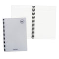 Premiere Notes Soft Spiral Notebook A5 80Sheets Rose Pastel Grey