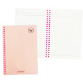 Premiere Notes Soft Spiral Notebook A5 80Sheets Rose Pastel Pink