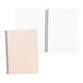 Premiere Notes Spiral Notebook A5 40 Sheets - Rose Pastel Pink - School & Office Supplies