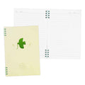 Premiere Notes Split Ring Soft Spiral Nb Meows Happiness A5 Green 60S