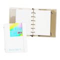 Premiere Notes Refillable Spiral Notebook A6 40 Sheets - PP Foam Pastel White - School Supplies