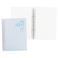 Premiere Notes Refillable Spiral Notebook A5 80Sheets Whale Teal