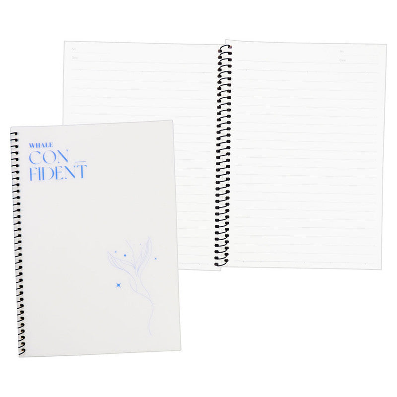 Premiere Notes Spiral Notebook Whale A5 Blue 40Sheets