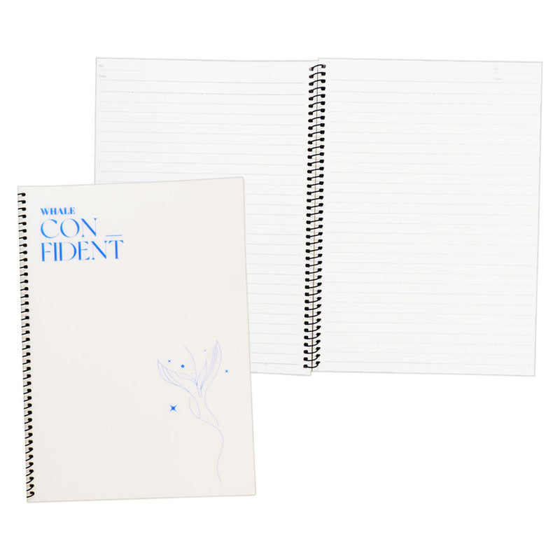 Premiere Notes Spiral Notebook Whale B5 Blue 40Sheets