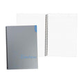 Premiere Notes Spiral Notebook A5 40Sheets Metallic Dark Blue