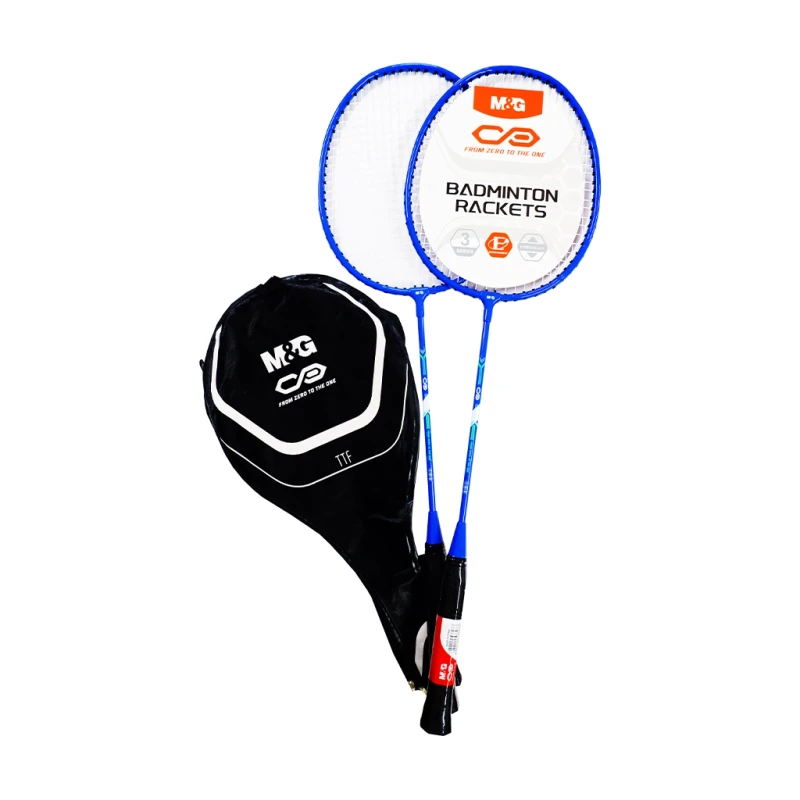 M&G Badminton Rackets A Set Economical 09360 - Sporting Goods