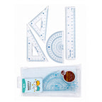 M&G Miffy & Friends Ruler Set 4S Anti-Stick To Erasers FRL960HN (Color May Vary)