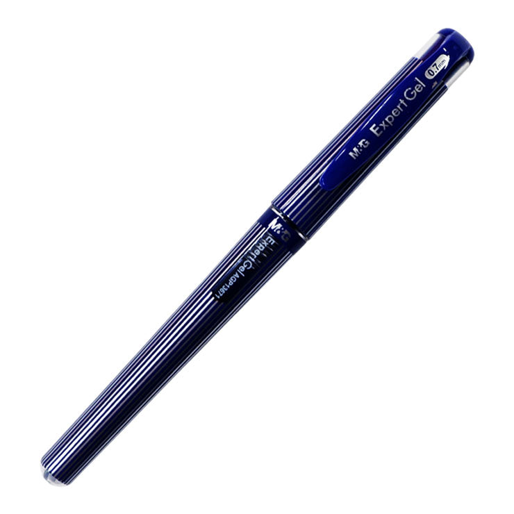 M&G Expert Gel Pen 0.7mm, Blue AGP13672 - School & Office Supplies