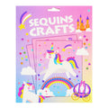 DIY Activity Pack Sequins Crafts CFT-230902-4 Unicorn - Arts & Crafts Supplies