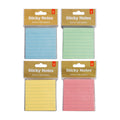 Best Buy Sticky Notes 3x3In Pastel Lined Assorted