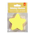 Best Buy Sticky Notes Die Cut Star 3x3In 5 Neon Color 100 Sheets