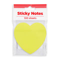 Best Buy Sticky Notes Die Cut Heart 3x3 inches 5 Neon Color 100 Sheets