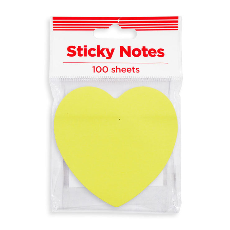 Best Buy Sticky Notes Die Cut Heart 3x3 inches 5 Neon Color 100 Sheets