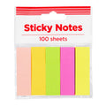 Best Buy Sticky Notes 15x50mm 5 Pads, Neon (Assorted Colors) - School & Office Stationery