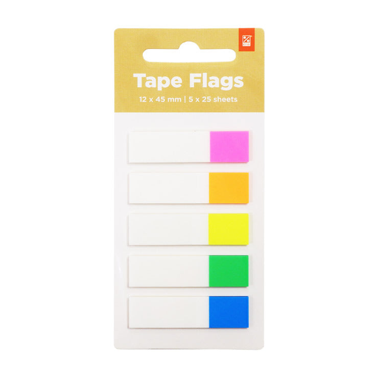 Best Buy Tape Flag Color End 5Colors 12x45mm 25's
