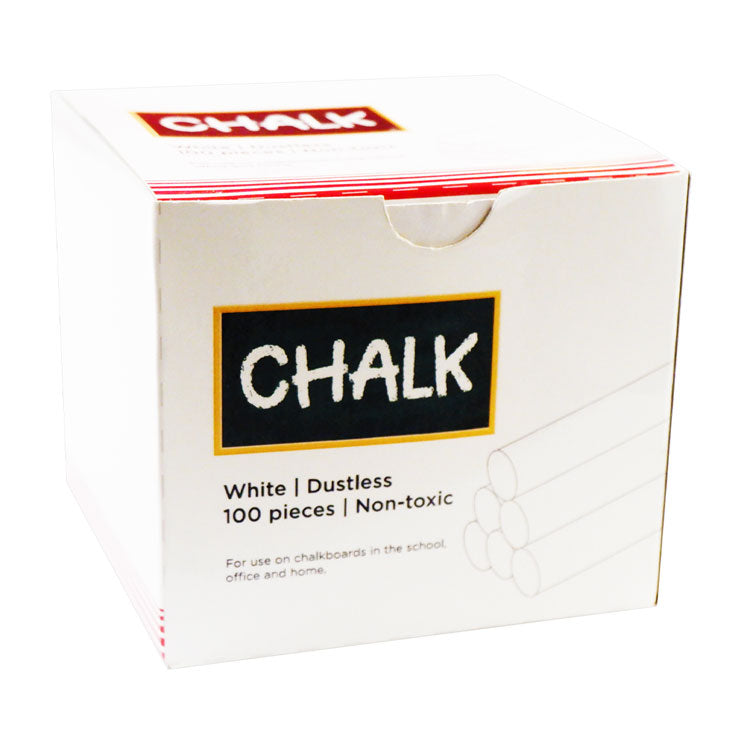 Best Buy Chalk Dustless 100s White CS-100SW - School & Office Supplies - Teacher's Tools