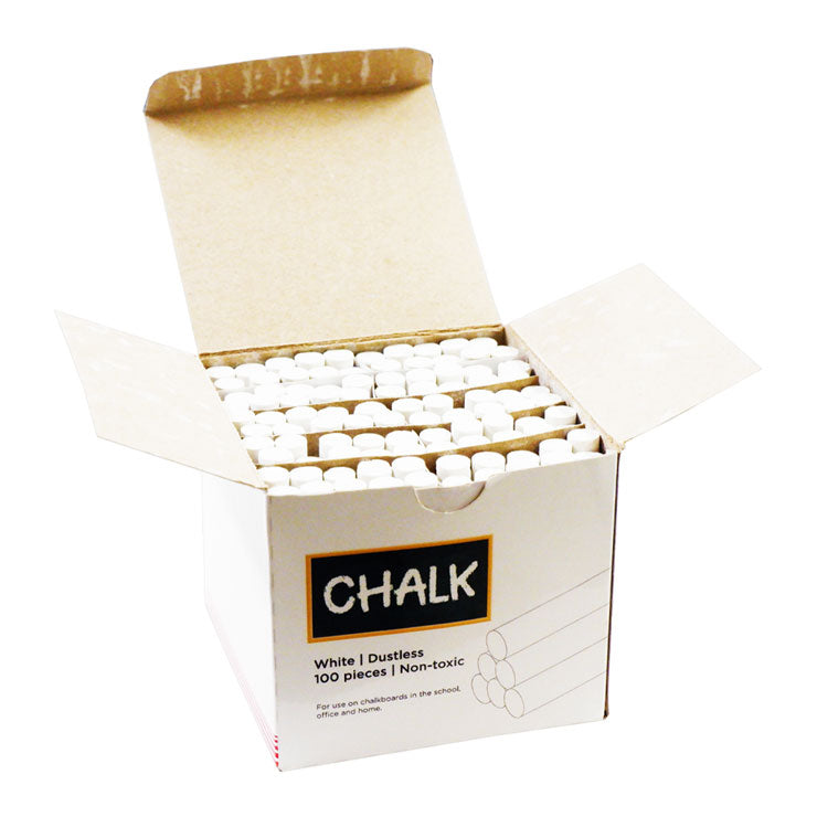 Best Buy Chalk Dustless 100s White CS-100SW - School & Office Supplies - Teacher's Tools