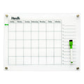 Boardest Whiteboard 12x16 inches Transparent Monthly Acrylic Dry Erase OAWB1512S2