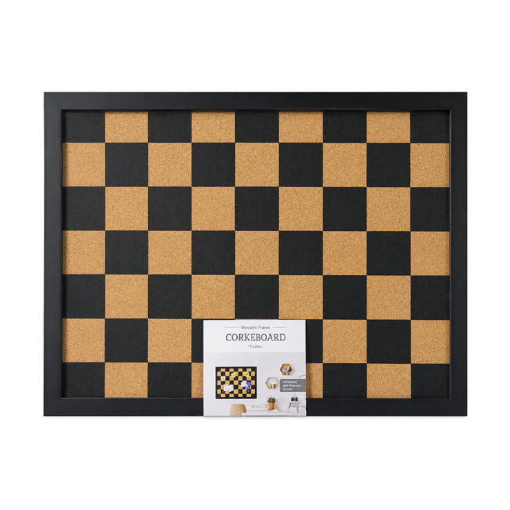 Boardest Corkboard 17x23Inches Chess Design - Wall Boards