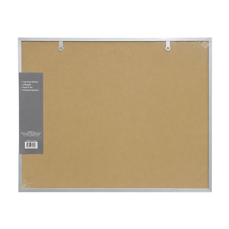 Boardest Whiteboard 16x20Inches Combo With Aluminum Frame - Wall Boards