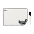 Boardest Whiteboard FWB1007 7x10In Vinyl Magnetic Dry Erase - Wall Boards
