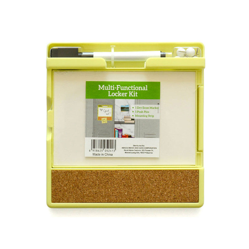 Boardest Whiteboard LKMF0606 6X6IN Multi-Function Locker Kit