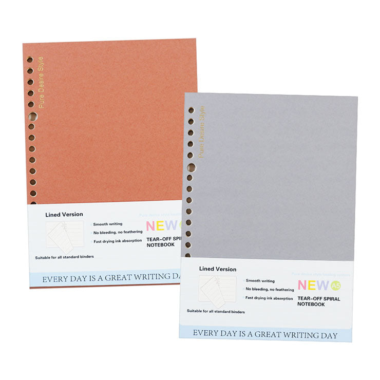 Binder Refill A5 Pastel