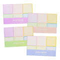 Best Buy Sticky Notes Set 6Pcs 50Sheets Soft Pastel Color