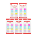 Best Buy Pet Tape Flags Bp3643 Double-Folded Edge with PVC Holder 6pcs 45x10mm 20S