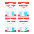 Best Buy Pet Tape Flags With Dispenser 25X45mm 40Sheets Blue