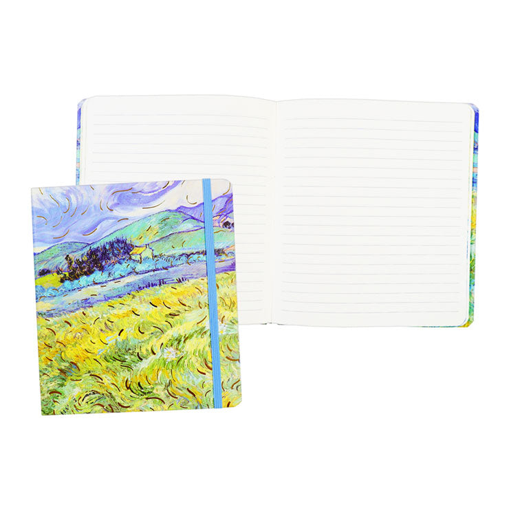 Journal Notebook Art 17cmx19cm 80 sheets with Elastic Band