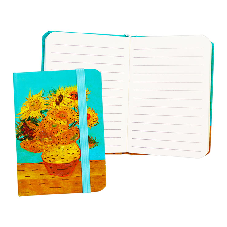 Journal Notebook Art A7 80 sheets with Elastic Band