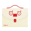 Read Me Expanding File with Handle 12315 A4 Red 7pockets Horizontal with Tab