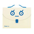 Read Me Expanding File with Handle 12318 A4 Blue 7pockets Horizontal with Tab