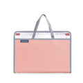 Expanding File with Handle 11854 A4 Persimmon 5 Pockets with Tab Horizontal Colortify Zipper Lock