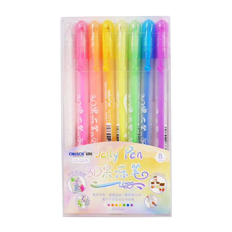 Chosch 3D Jelly Pen 8's CS-G275 - School & Office Supplies - Writing