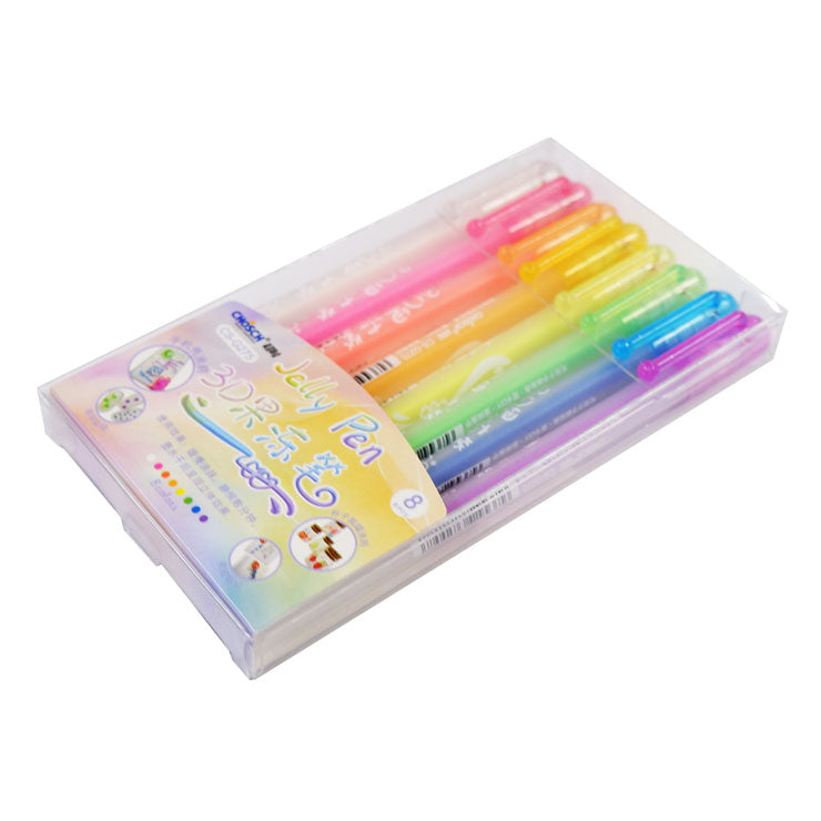 Chosch 3D Jelly Pen 8's CS-G275 - School & Office Supplies - Writing