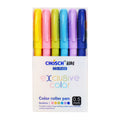 Chosch Colored Roller Pen 0.5mm 6's CS-R489 - School & Office Supplies - Writing