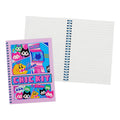 Foldermate Spiral Notebook 43575 A5 Pink Chic Kit Pixel 70's Perforated 80gsm Double Wire