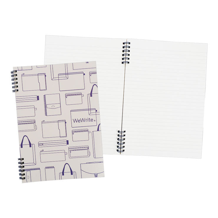 Foldermate Spiral Notebook 43701 B5 White Vintage 70's Split Ring 80gsm