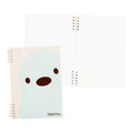 Foldermate Mystipuffy Front Pocket Spiral Notebook Split Ring Green A5 80gsm