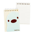 Foldermate Mystipuffy Front Pocket Spiral Notebook Green A7 80gsm - School & Office Supplies