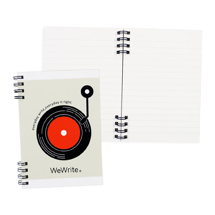 Foldermate Retro Pop Pocket Notebook Split Ring Gray A6 80gsm - School & Office Supplies
