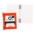 Foldermate Retro Pop Pocket Notebook Split Ring Red A6 80gsm - School & Office Supplies