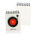 Foldermate Retro Pop Pocket Notebook Split Ring Gray A7 80gsm - School & Office Supplies